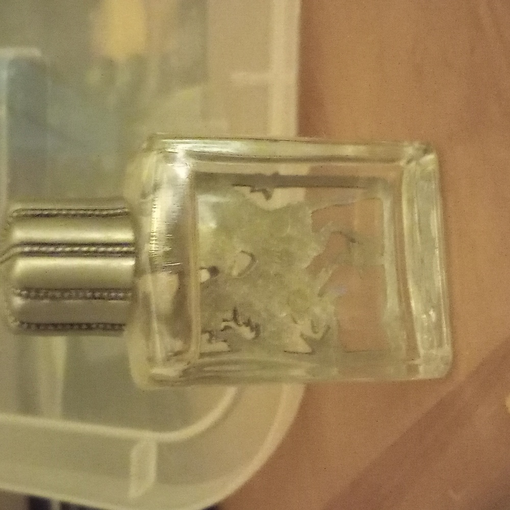 Pegasus Glass Perfume Bottle - Picture 2 of 3